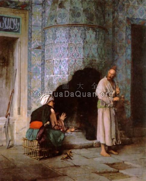 Waiting for an Audience - 让·莱昂·杰罗姆